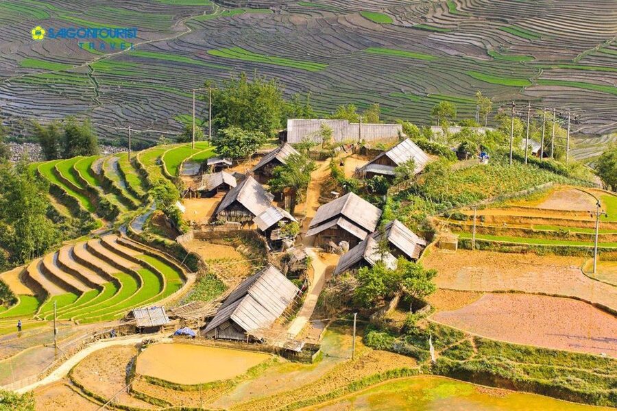 From Sapa: Terrace Fields and Local Villages Trek with Lunch - Rice, corn, and potato terraces away from the main streets