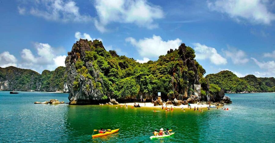 Full day boat trip with Cat Ba's captain Jack - A second swim and the ride home