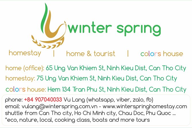 Full-day Cai Rang floating market - explore countryside, make bakery - from HCM - What the $119 price really includes