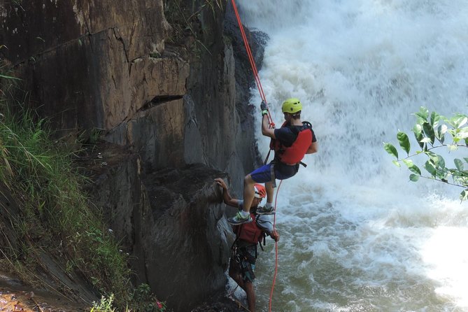 Full-Day Canyoning Tour with Datanla Falls Rappelling - The practice slope makes the first descent less daunting
