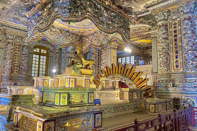 Full-Day Hue Imperial City with/without Hai Van Mountain Pass - The Perfume River between the monuments
