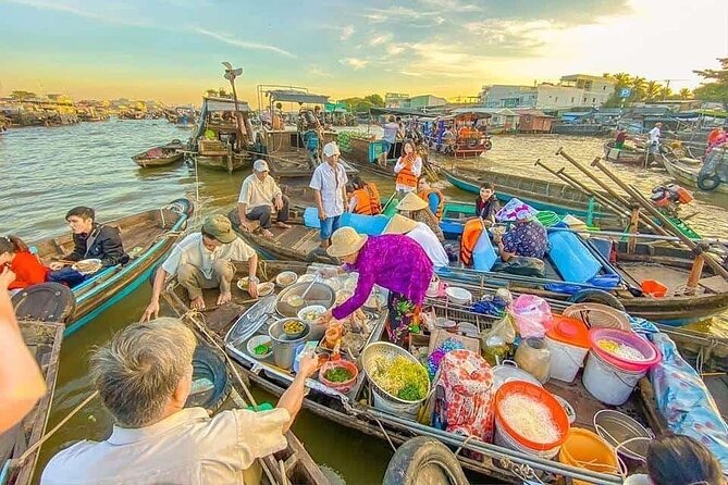 Full-Day in Mekong Delta Floating Market and Local Private Tour - Orchard fruit, rice paper, and a village walk
