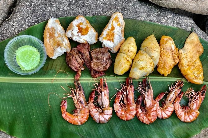 Full Day Motorcycle Tour (Hon Ba Nature Reserve and BBQ) - A riverside BBQ with plenty to eat