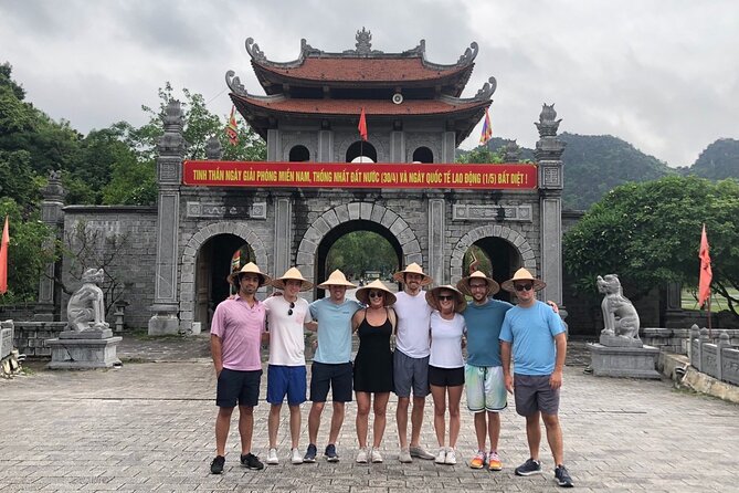 Full-Day Ninh Binh Highlights Tour from Hanoi - Cycling through rice fields to Bich Dong Pagoda