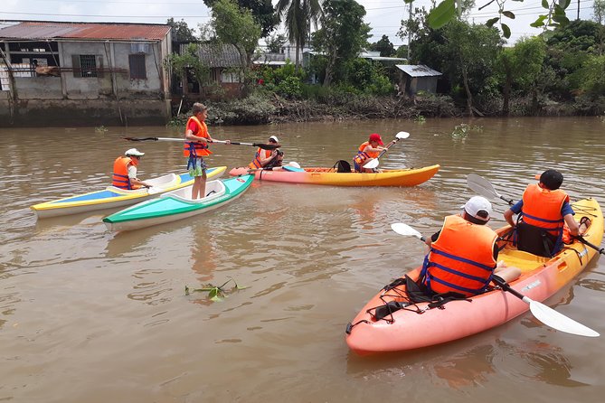 Full Day Off The Beaten Track the Mekong Delta. - Kayaking the smaller Mekong canals