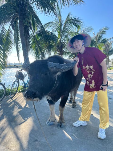 Funny day cycling, Buffalo riding and Basket boat - What the $27 price covers