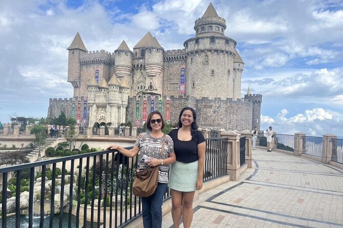 Golden Bridge Ba Na Hills with Buffets Lunch 2 ways cable car - Carnival performance and the buffet lunch