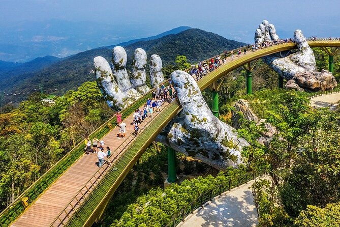 Golden Bridge Ba Na Hills with Buffets Lunch 2 ways cable car - How much time you really have