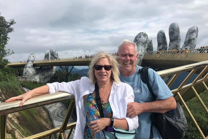 Golden Bridge-Monkey mountain-Dragon Bridge -Marble Mountain Fullday PrivateTour - Lunch, transport, and what the $179 price covers
