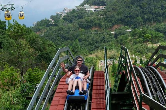 Guided Private Ba Na Hills/Golden Hands Bridge, Marble Mountains - Fantasy Park and shows add choice to the visit