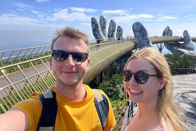 Guided Private Ba Na Hills/Golden Hands Bridge, Marble Mountains - A private vehicle makes this long day easier