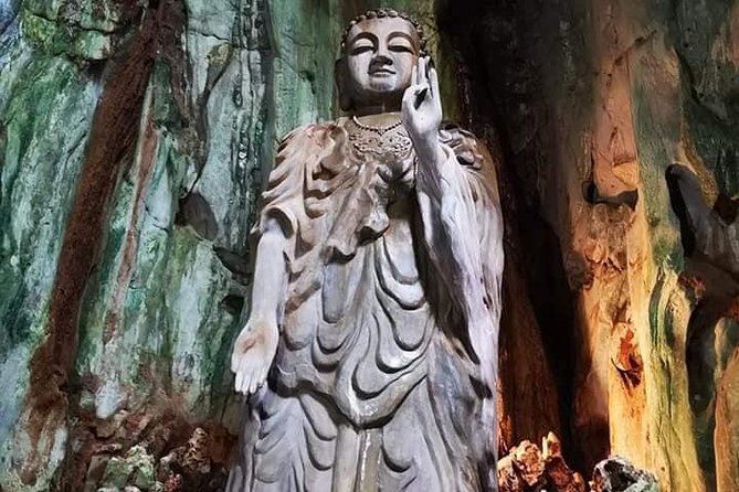 Guided Tour to Marble Mountains & Hoi An Walking Tour , Night Market, Boat Ride - The Japanese Covered Bridge and old-town landmarks