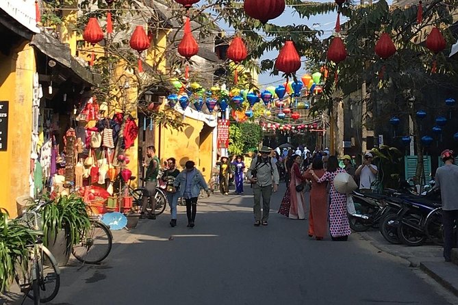 Guided Tour to Marble Mountains & Hoi An Walking Tour , Night Market, Boat Ride - What $96 covers, and what it does not