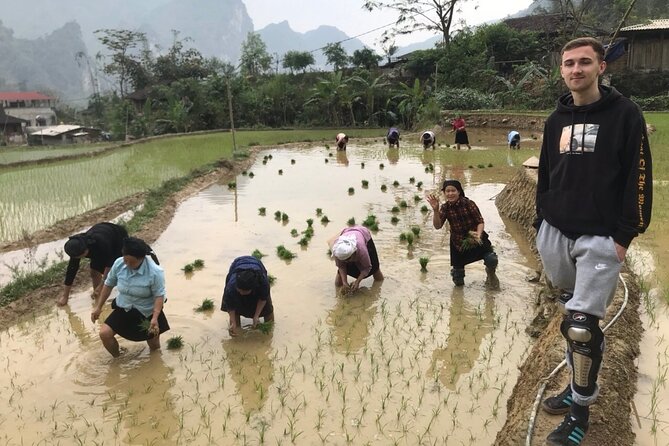 Ha Giang Loop Backpacker Tour, Small Group within Easy Riders - Day two: Ma Pi Leng Pass and Tu San Canyon views