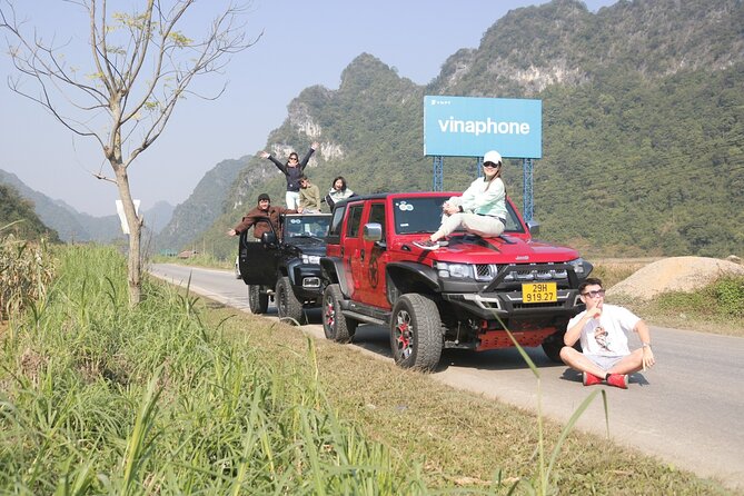 Ha Giang Open Air New Model Jeep Tour 3 Days 2 Night - Day two: Ma Pi Leng Pass and the road to Du Gia
