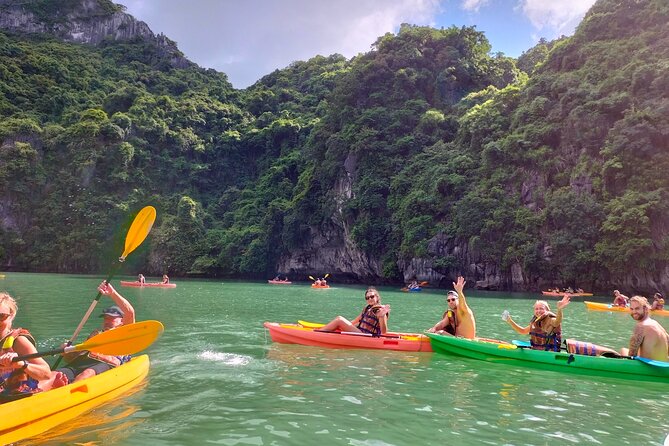 Ha Long Bay Cruise Day Tour - Cave, Kayaking, Swimming & Lunch - The Hanoi pickup and long road to Tuan Chau