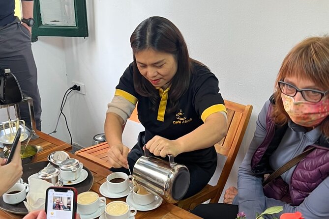 Ha Noi Egg Coffee Class - A small group with named teachers