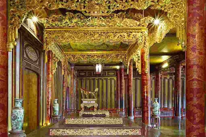 Hai Van Pass and Hue City Sites Deluxe Small Group Tour - Thien Mu Pagoda beside the river