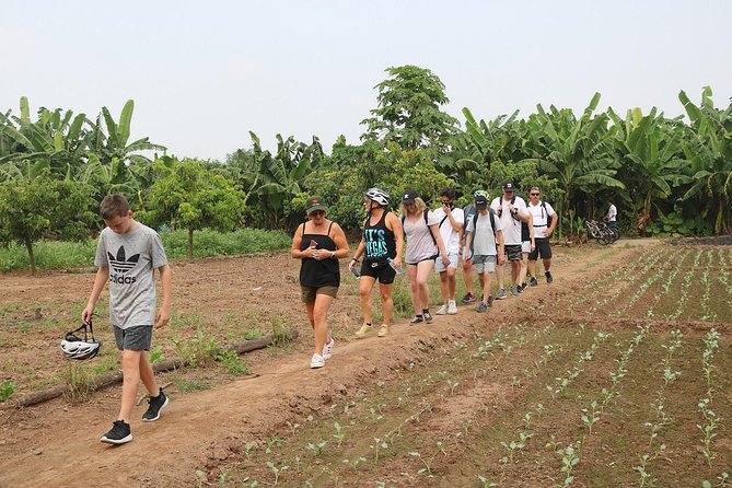 Half-Day Bicycle Tour Combine City & Countryside + Train Street - Food, water, and what the $49 includes