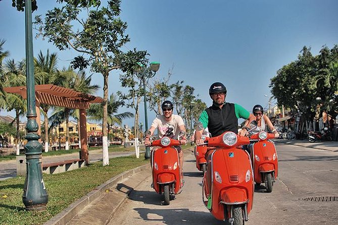 Half-day Electric Scooter Countryside Adventure In Hoi An - Crossing the rice fields to Tra Que