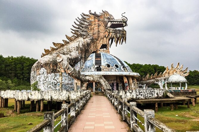 Half-Day Hue City Motorcycle Private Tour with Driver - Thuy Tien Lake and its dragon-shaped waterpark