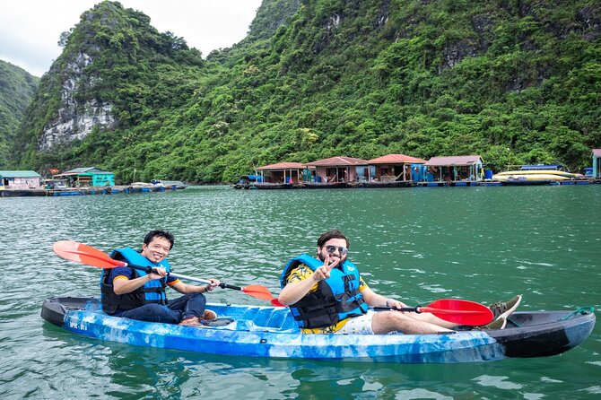 Halong Amazing Sail Luxury 1 Day Small Group Tour 7-Hour Cruising - Luon Cave by Kayak or Bamboo Boat