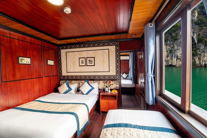 Halong Bay 2 Days 1 Night Traditional Boat - Day 2: Luon Cave and calm water