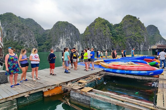 Halong Bay 2 days on classic cruise, small group, biking-kayaking - Lunch, checkout, and the ride back to Hanoi