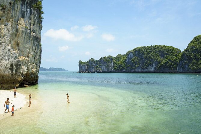 Halong Bay Cruise - Day Tours - Cruising past Dog Stone and Burning Incense Islet