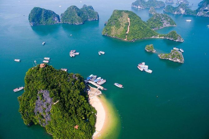 Halong Bay Cruise With Cave, Kayaking, Swimming - Buffet Lunch - Swimming and climbing on Titov Island