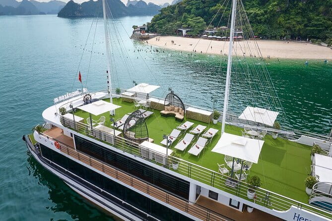 Halong Bay Day Tour Luxury Cruise With Jacuzzi and Buffet Lunch - Key points to know before booking