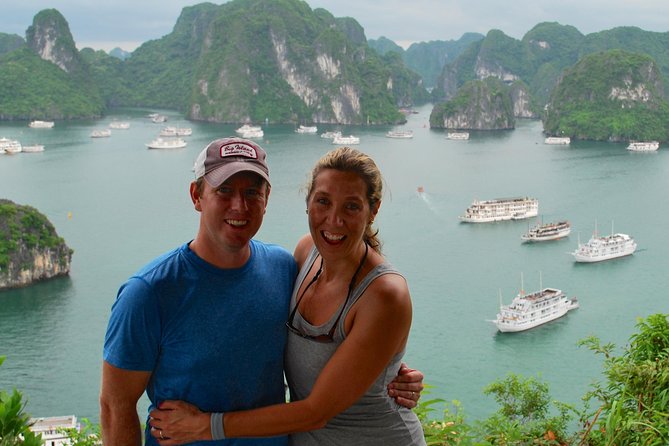 Halong Bay Day Tour: Visit Cave Island Kayaking Swimming Lunch - The return cruise and the long ride back