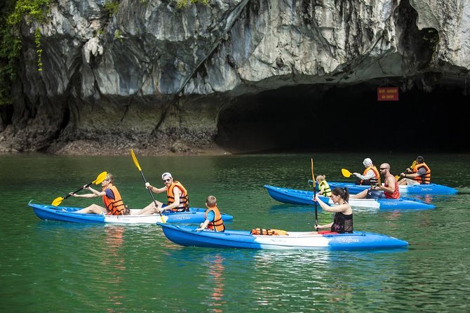 Halong Bay Day Tour With Titop Island, Cave, Kayak & Lunch - A full day from Hanoi to Halong Bay
