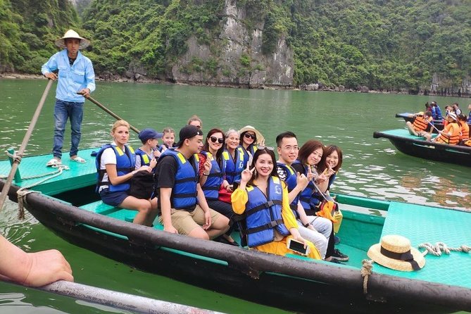 Halong Bay Day Tour With Titop Island, Cave, Kayak & Lunch - Titop Island and the 400-step viewpoint
