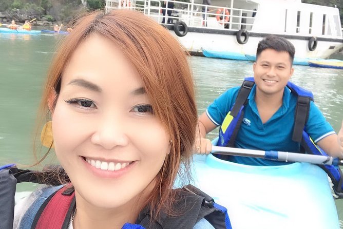 Halong Bay Full Day With 5 Star Cruise - Buffet Lunch - Luon Cave by kayak or bamboo boat