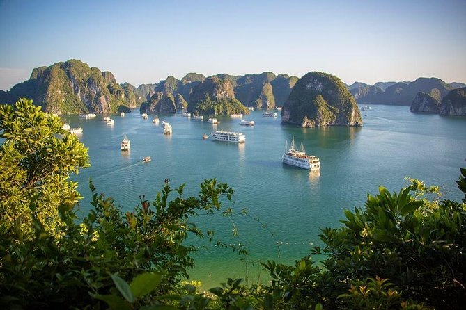Halong Bay In Just One Day with Ti Top Island - The 8:00 Hanoi pickup and highway transfer