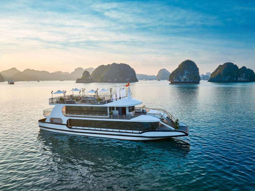 Halong Bay: Luxury Day Cruise with Buffet, Kayak, Swim - Getting from Hanoi Old Quarter to Tuan Chau Harbor
