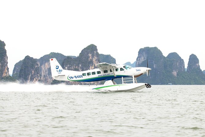 Halong Bay Sightseeing With Seaplane - Taking off from Tuan Chau Marina