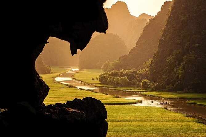 Hang Mua - Hoa Lu - Tam Coc Small Group Tour 8 People a Group - Cycling through Ninh Binh’s rice country