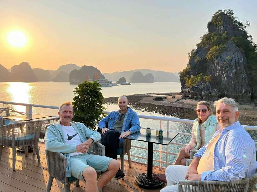 Hanoi: 2-Day Ha Long and Lan Ha Bay Cruise with Kayaking - Lunch among Lan Ha Bay’s limestone islands