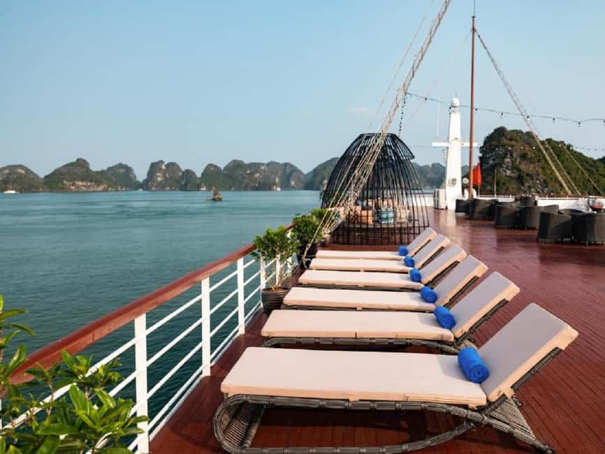 Hanoi: 2-Day Ha Long & Lan Ha Bay 5-Star Boat with Balcony - Brunch, checkout, and the ride back