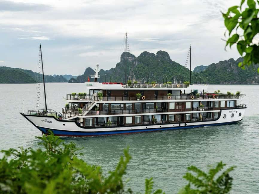 Hanoi: 2-Day Ha Long & Lan Ha Bay 5-Star Boat with Balcony - Leaving Hanoi for Tuan Chau Port