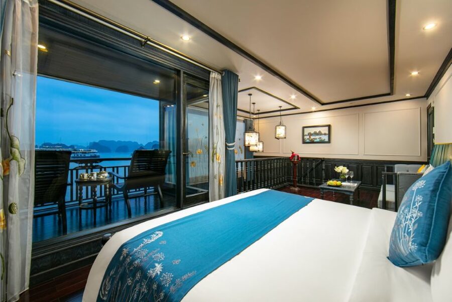 Hanoi: 2-Day Halong & Lan Ha Bay 5-Star Cruise with Balcony - Sunset tea and the Vietnamese cooking class