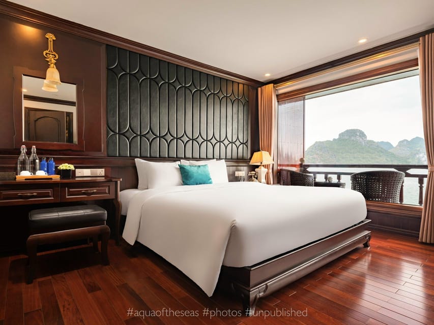 Hanoi: 2-Day Lan Ha & Halong Bay 5 Stars Cruise with Balcony - Sunset, cooking class, and a quiet night at anchor
