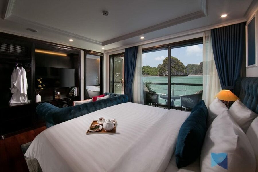 Hanoi: 3-Day Ninh Binh, Ha Long, & Lan Ha Bay 5-Star Cruise - Day 2: From Ninh Binh to a private cruise cabin