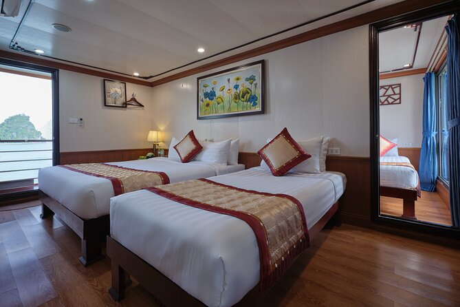 Hanoi: 3-Day Ninh Binh Trip and Ha Long Bay 4-Star Cruise - Tai chi, cooking, squid fishing, and sunset time