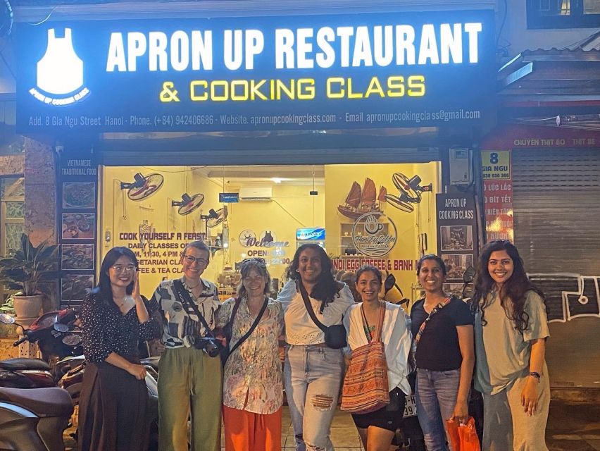 Hanoi: 5 Local Dishes Cooking Class with Meal & Market Visit - Cooking five dishes with clear, active instruction