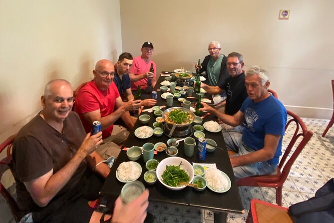 Hanoi: 7 Tasting Street Food Walking Tour and Train Street - Bun cha, banh mi, and the main meal