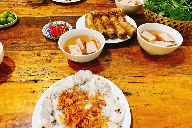 Hanoi: 7 Tasting Street Food Walking Tour and Train Street - Finishing with egg coffee at Train Street