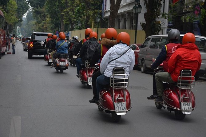 Hanoi Back Streets Vespa Tours: Hanoi Insider Vintage Vespa Tour - The food stop gives the day a better ending